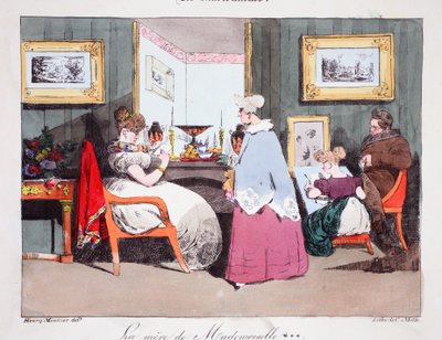 The Mother of Mademoiselle, illustration from 